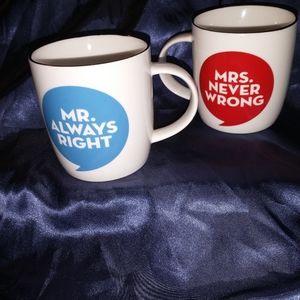2 GIFFFTED MR. AND MRS. MUGS